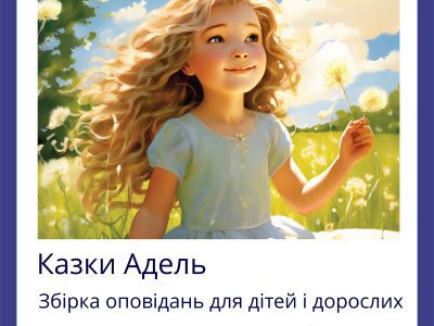 Збірка казкових оповідань "Казки Адель" для дітей українською мовою.