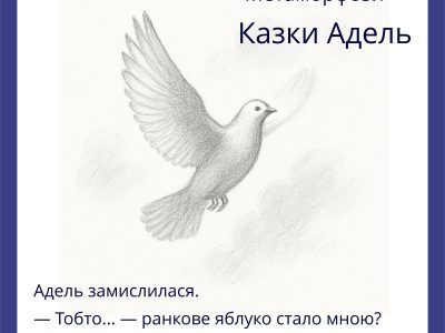 Збірка казкових оповідань "Казки Адель" для дітей українською мовою.