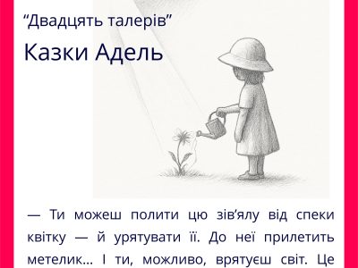 Збірка казкових оповідань "Казки Адель" для дітей українською мовою.