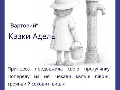 Збірка казкових оповідань "Казки Адель" для дітей українською мовою.