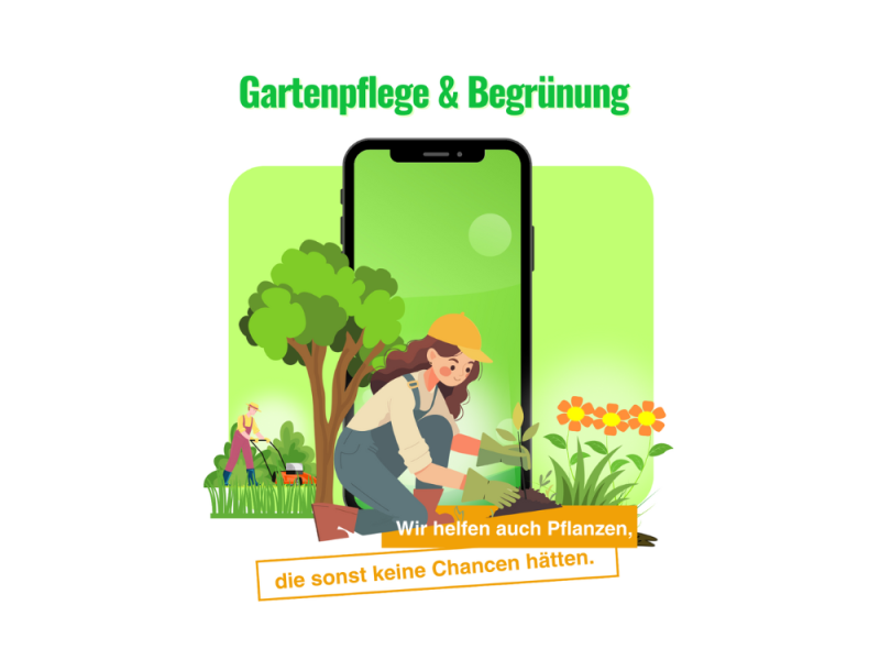 Догляд за садом, газонами, квітниками в будинку, офісі
