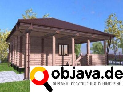 Рублений дерев'яний будинок під ключ
